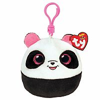 Bamboo Panda Mini Squish-A-Boo Clip. 