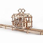 UGears Mechanical Models - Tram with Rails 