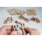 UGears U-Fidgets: Vehicles - 4 Models .