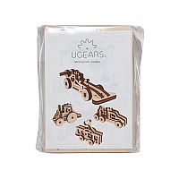 UGears U-Fidgets: Vehicles - 4 Models .