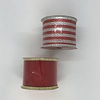 Wire Edge Ribbon - Holiday
