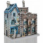 3D Puzzle: Harry Potter Diagon Alley - Olivanders Wand Shop & Scribbulus