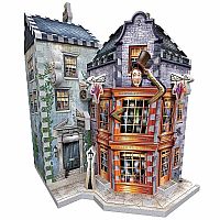 3D Puzzle: Harry Potter Diagon Alley - Weasley's Wizard Wheezes & Daily Prophet