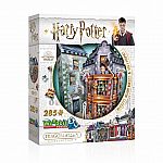 3D Puzzle: Harry Potter Diagon Alley - Weasley's Wizard Wheezes & Daily Prophet